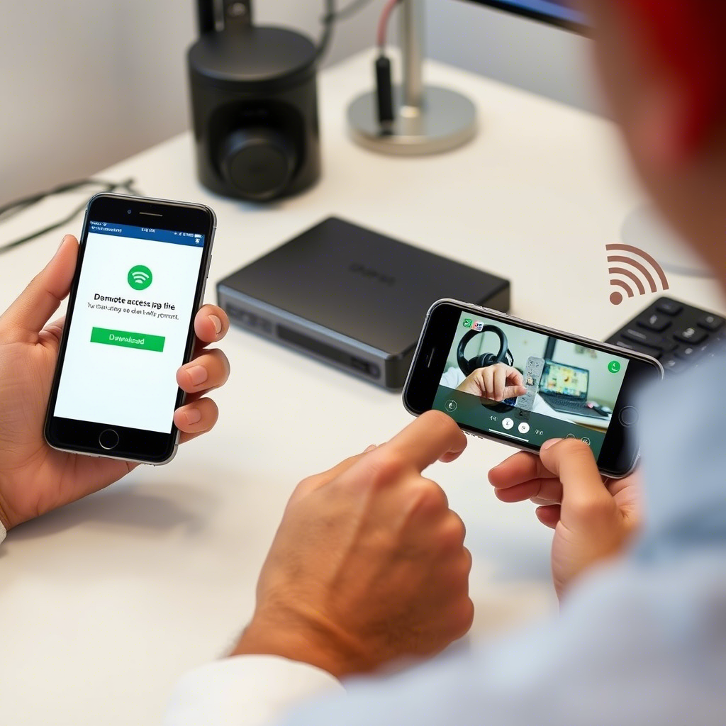 Hur man laddar ner appar för att komma åt en annan telefon på distans