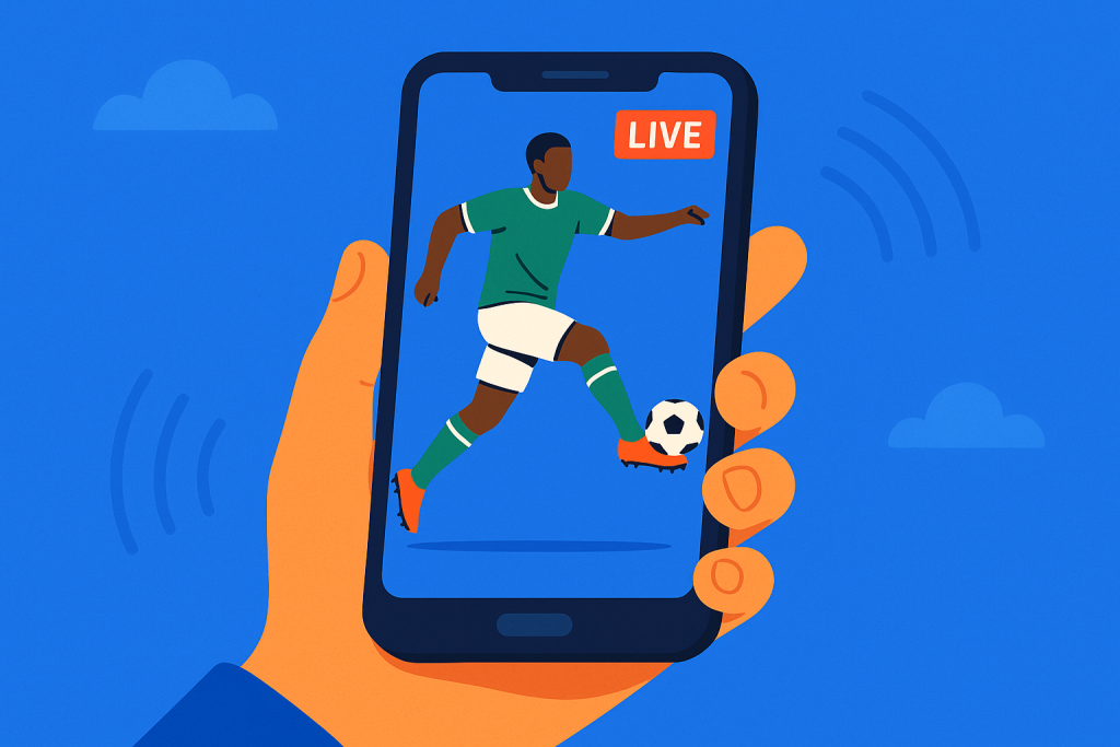 Kyk Regstreekse Sokker op Jou Selfoon – Dis Gratis