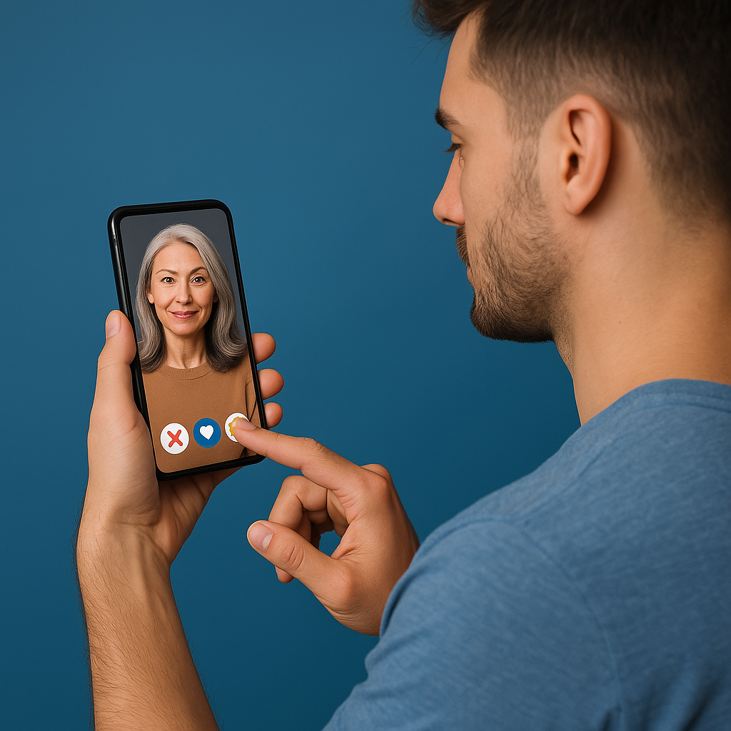 App, um ältere Frauen kennenzulernen