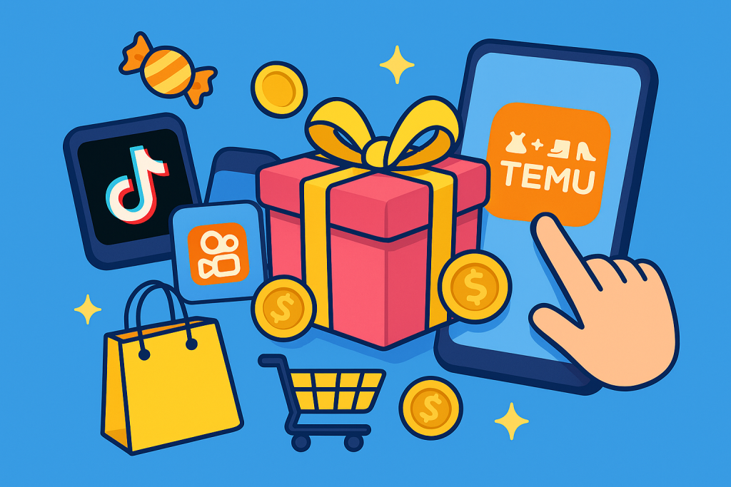 Cách nhận vật phẩm miễn phí trong Cửa hàng Temu