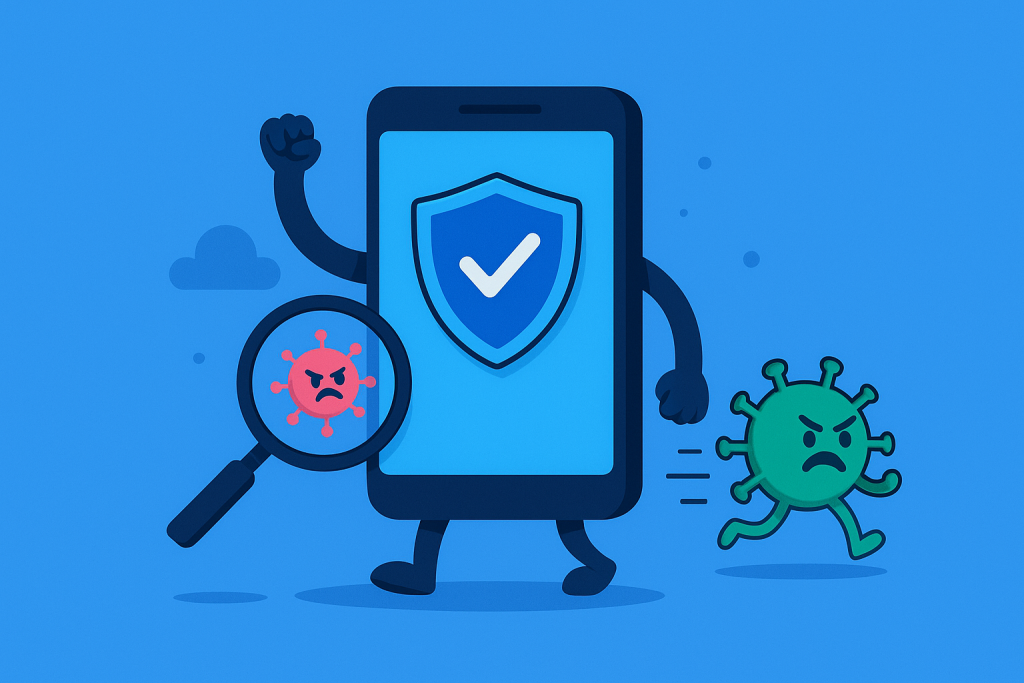 Pašalinkite bet kokį virusą ir padidinkite savo mobiliojo telefono apsaugą
