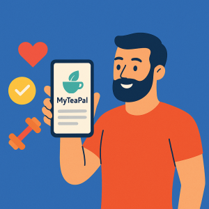 সক্রিয় পুরুষদের জন্য MyTeaPal অ্যাপ