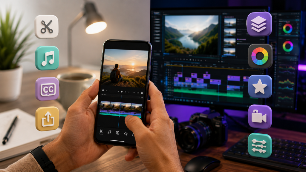 Os aplicativos de Edição de Vídeo mais usados do Mundo
